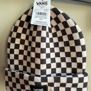 Vans off the Wall cuff beanie.